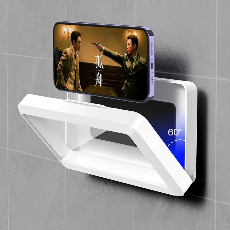 Bathroom Waterproof Phone Holder Shower Phone Case Seal Protection Touch Screen Mobile Phone Box for Kitchen Wall Stand Shelves